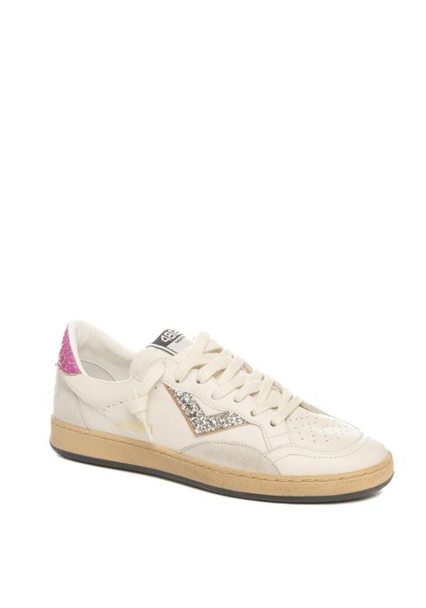 Sneaker play bianco/fuxia 4B12 | PLAYNEW DD202-BIA/FUXIA